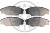 Гальмівні колодки дискові OPTIMAL Optimal BP-12612 (фото 1)