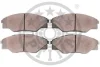 Гальмівні колодки дискові OPTIMAL Optimal BP-12612 (фото 2)