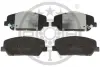 Гальмівні колодки дискові Optimal BP-12628 (фото 1)