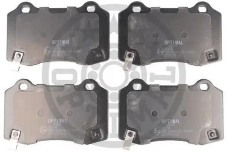 Гальмівні колодки дискові Optimal BP-12635