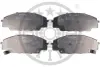 Гальмівні колодки дискові Optimal BP-12641 (фото 1)