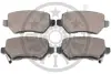 Гальмівні колодки дискові Optimal BP-12642 (фото 2)