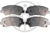 Гальмівні колодки дискові Optimal BP-12672 (фото 1)