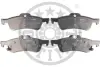 Гальмівні колодки дискові Optimal BP-12688 (фото 1)