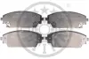 Гальмівні колодки дискові Optimal BP-12713 (фото 1)