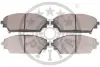 Гальмівні колодки дискові Optimal BP-12713 (фото 2)
