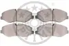 Гальмівні колодки дискові Optimal BP-12714 (фото 2)