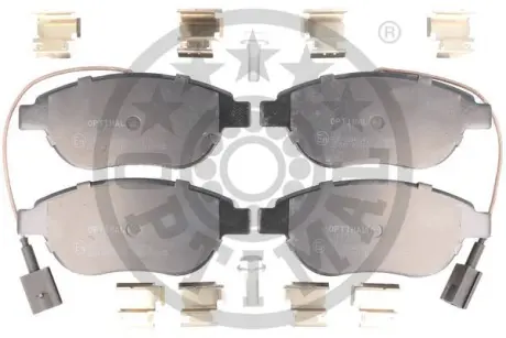 Гальмівні колодки дискові Optimal BP-12715