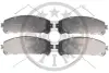 Гальмівні колодки дискові Optimal BP-12721 (фото 1)