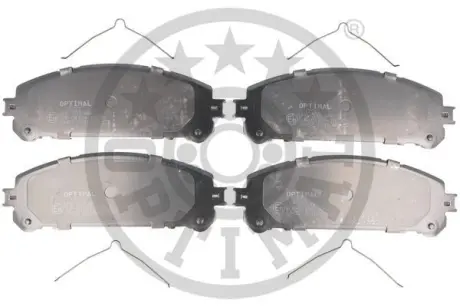 Гальмівні колодки дискові Optimal BP-12721