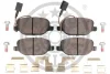 Гальмівні колодки дискові OPTIMAL Optimal BP-12724 (фото 2)