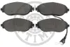 Гальмівні колодки дискові Optimal BP-12802 (фото 2)