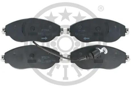 Гальмівні колодки дискові Optimal BP-12802