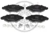 Гальмівні колодки дискові Optimal BP-64320 (фото 1)