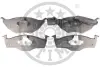 Гальмівні колодки дискові Optimal BP-71811 (фото 1)