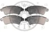 Гальмівні колодки дискові Optimal BP-72610 (фото 1)