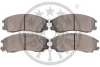 Тормозные колодки дисковые Optimal BP-77132 (фото 2)