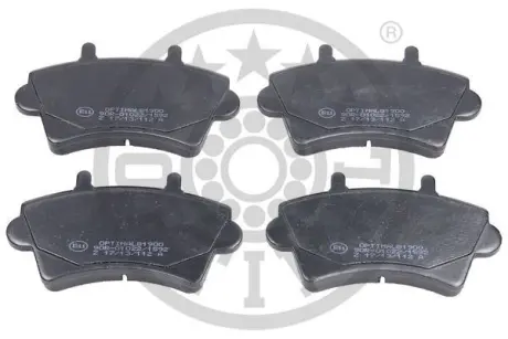 Гальмівні колодки дискові Optimal BP-81900