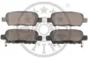 Гальмівні колодки дискові Optimal BP-87601 (фото 2)