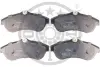 Гальмівні колодки дискові Optimal BP-88000 (фото 1)