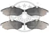 Гальмівні колодки дискові Optimal BP-88100 (фото 1)