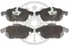 Гальмівні колодки дискові Optimal BP-88800 (фото 1)