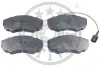 Гальмівні колодки дискові Optimal BP-96001 (фото 1)