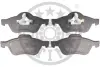 Гальмівні колодки дискові Optimal BP-96200 (фото 1)