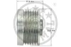 Механізм вільного ходу генератора OPTIMAL Optimal F5-1041 (фото 3)