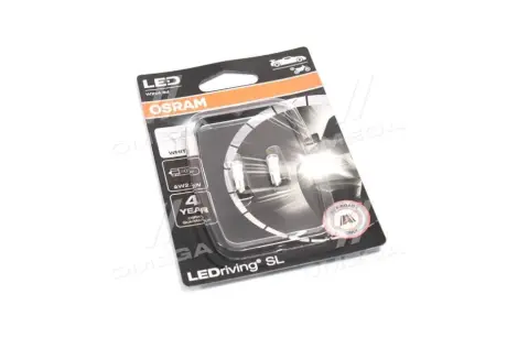 Автолампа допоміжного світла Osram 0.25W 12V W2X4.6D 2723DWP-02B OSRAM 2723DWP-02b
