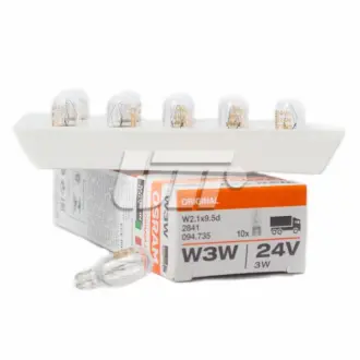 ЛАМПА W3W 24V 3W W2.1x9.5d FS STANDARD ="" OSRAM 2841
