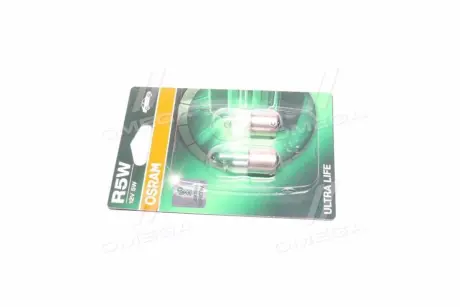 ЛАМПА 5W 12V BA15S 10XBLI2 LF ULTRALIFE - заміна на 5007ULT-2BL ="" OSRAM 5007ULT-02b