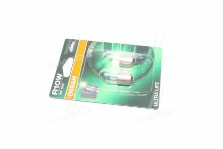 ЛАМПА 10W 12V BA15S 10XBLI2LF ULTRALIFE - заміна на 5008ULT-2BL ="" OSRAM 5008ULT-02b