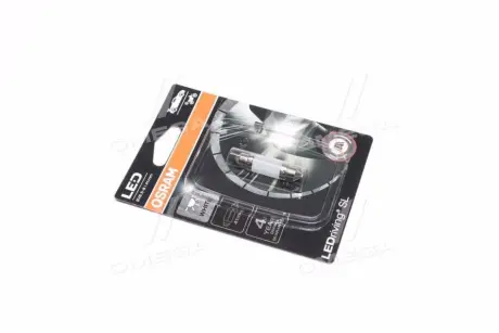Лампа світлодіодна LED (0,5W 12V SV8.5) OSRAM 6413DWP-01b