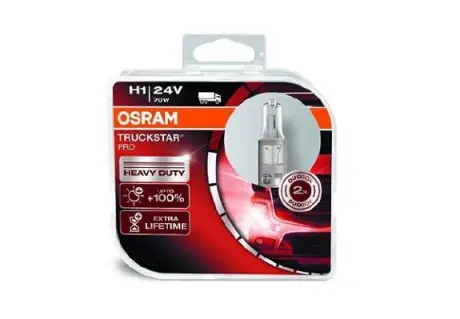 ЛАМПА H1 24V 70W P14.5s Box Truckstar PRO - знято з виробництва ="" OSRAM 64155TSPHCB
