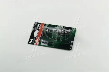 ЛАМПА H4 60/55W 12V P43T BLI ULTRALIFE ="" OSRAM 64193ULT-01b