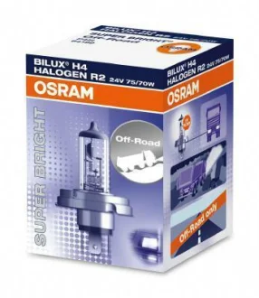-FS Лампа H4 24V 75/70W P45T SUPER BRIGHT OSRAM 64199SB