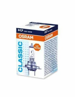 Лампа (картон 1шт) H7 12В 55Вт PX26D Classic OSR64210 CLC OSRAM 64210CLC