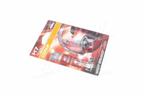 ЛАМПА H7 12V 55W PX26D BLI NIGHT BREAKER LASER NG ="" OSRAM 64210NL-01b