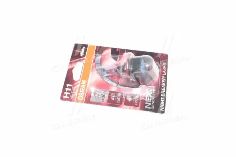 ЛАМПА H11 12V 55W PGJ19-2 BLI NIGHT BREAKER UNLIMITED NG ="" OSRAM 64211NL-01b