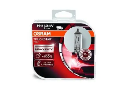 ЛАМПА H11 24V 70W PGJ19-2 DUO TRUCKSTUR PRO - знято з виробництва ="" OSRAM 64216TSPHCB