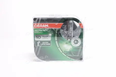 Лампа ксенонова D2S XENARC ULTRALIFE 85В, 35Вт, P32d-2 (компл)(вір-во) OSRAM 66240ULT DUO