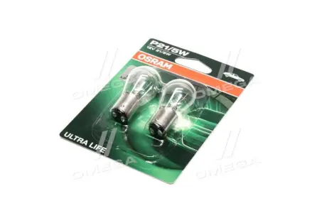 ЛАМПА 21/5W12VBAY15D10XBLI2LF ULTRALIFE - заміна на 7528ULT-2BL ="" OSRAM 7528ULT-02b
