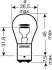 ЛАМПА P21/5W 24V 21W BAY15d BLI STANDARD - знято з виробництва ="" OSRAM 7537-02b (фото 3)