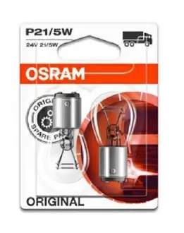 ЛАМПА P21/5W 24V 21W BAY15d BLI STANDARD - знято з виробництва ="" OSRAM 7537-02b