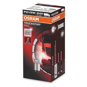 ЛАМПА P21/5W 24V 21W BAY15d UNV Truckstar PRO ="" OSRAM 7537TSP