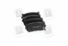 Колодка гальм. диск. KIA CARENS PARTS-MALL PKB-008 (фото 1)
