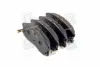 Колодка гальмівна дискова на Daewoo Winstorm (C100) (виробництво P) PMC PARTS-MALL PKC020 (фото 3)