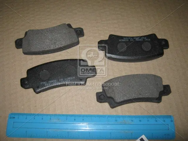 PMC - Гальмівні колодки до дисків PARTS-MALL PKF-058 (фото 1)