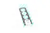 Прокладка головки блоку OPEL X20XEV/X22XE 94- Payen BY250 (фото 1)